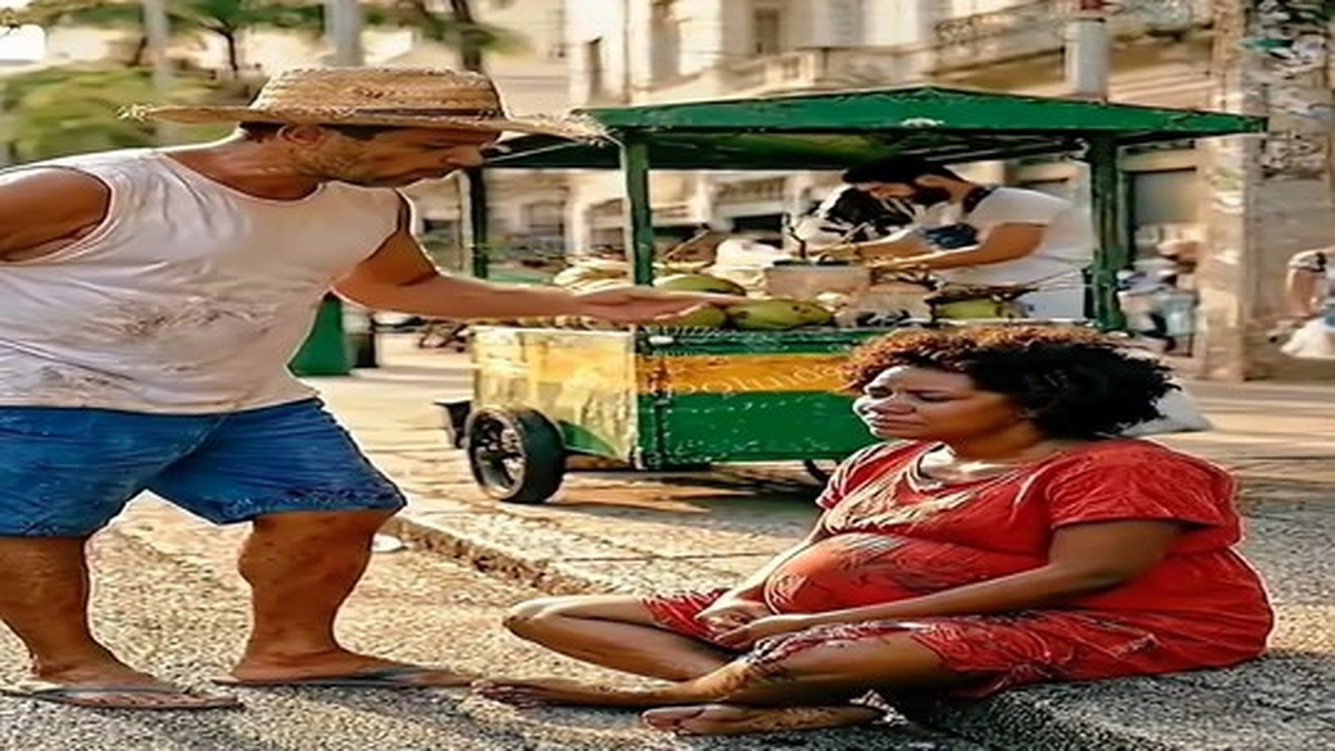 Parte 2 : V1606018 ela estava grávida e não comia há 3 dias ninguém ajudou, até um vendedo | Cheater Watch USA
