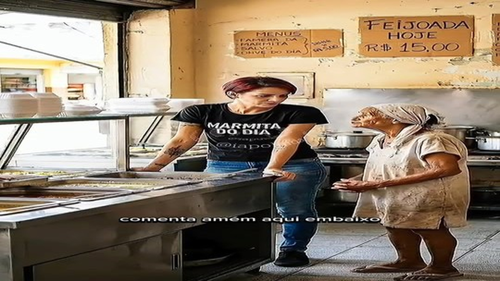 Parte 2 : V1306624 Tinham comida pra 30 mas uma mulher misteriosa alimentou 340 o que | Baby Animal