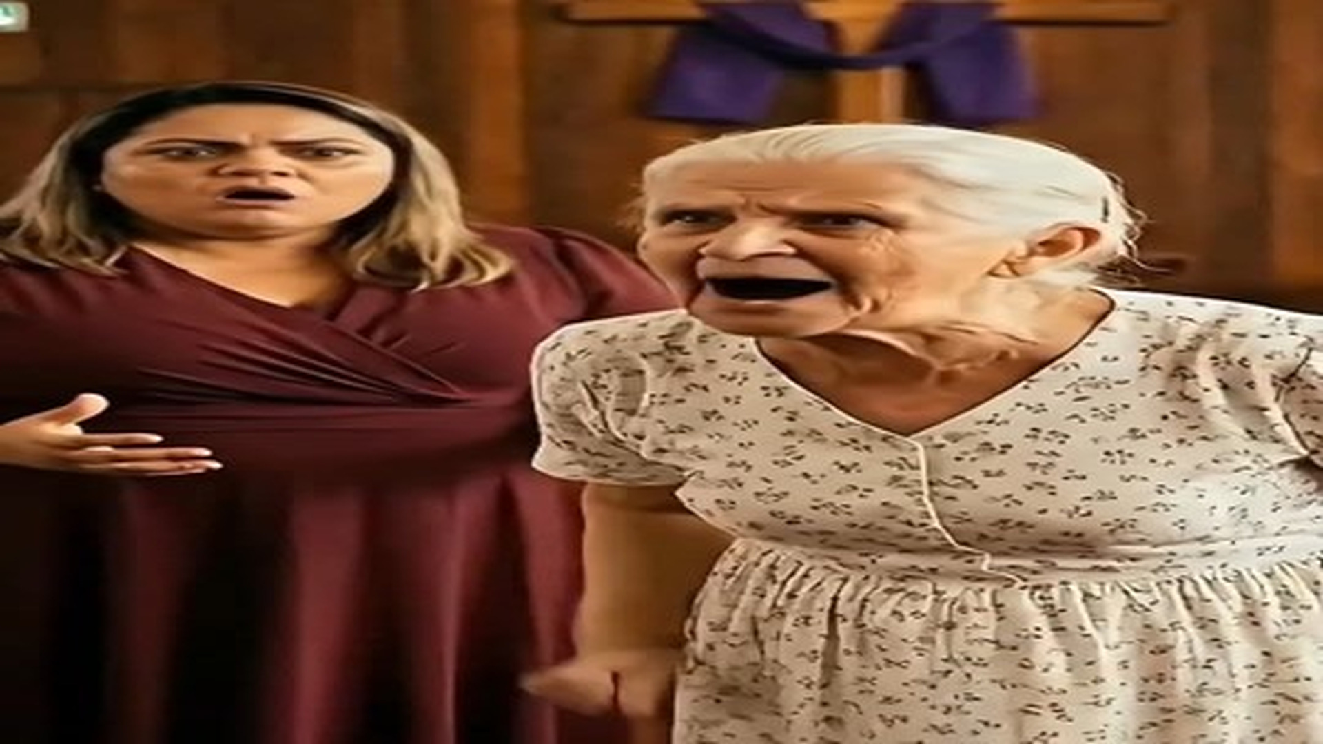 Parte 2 : V1606103 Essa senhora foi à igreja hoje disposta a entregar sua roça, seu gado e | Cheater Watch USA