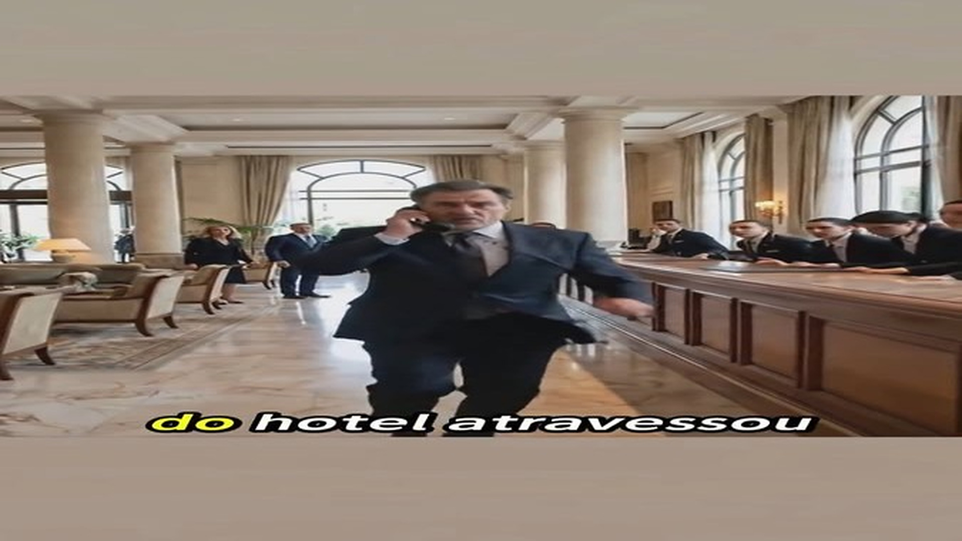 Parte 2 : V2607507 O RECEPCIONISTA QUE BARROU A MULHER DE CHINELO NO HOTEL DE LUXO #drama #no | Jumping Animal