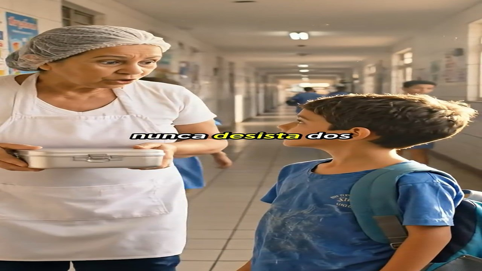 Parte 2 : V1008009_11K views 548 reactions Quando todos ignoravam sua fome, uma merendeira enxergou sua dor. Anos d_part2