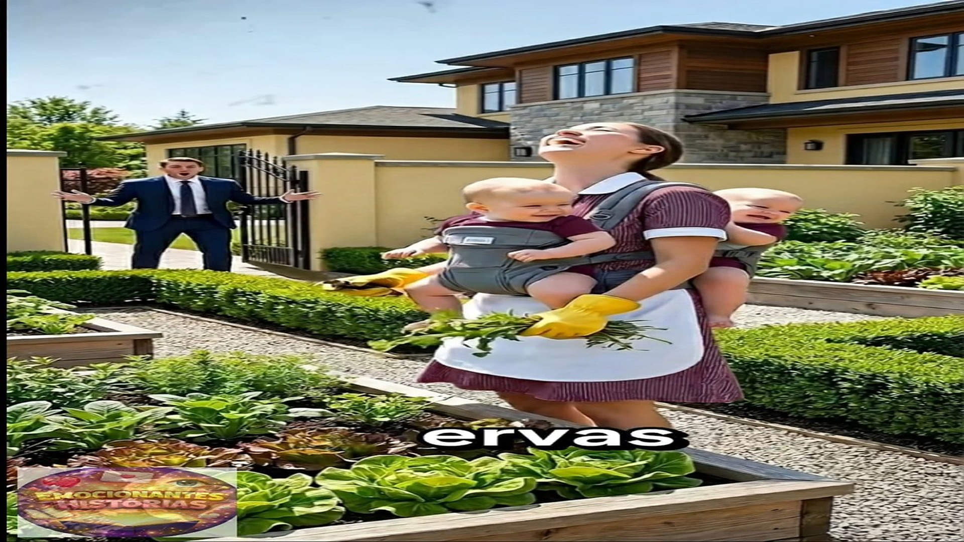 Parte 2 : V0708113_331K views 11K reactions Milionário rígido encontra gêmeos em seu Jardim e descobre a luta silen_part2