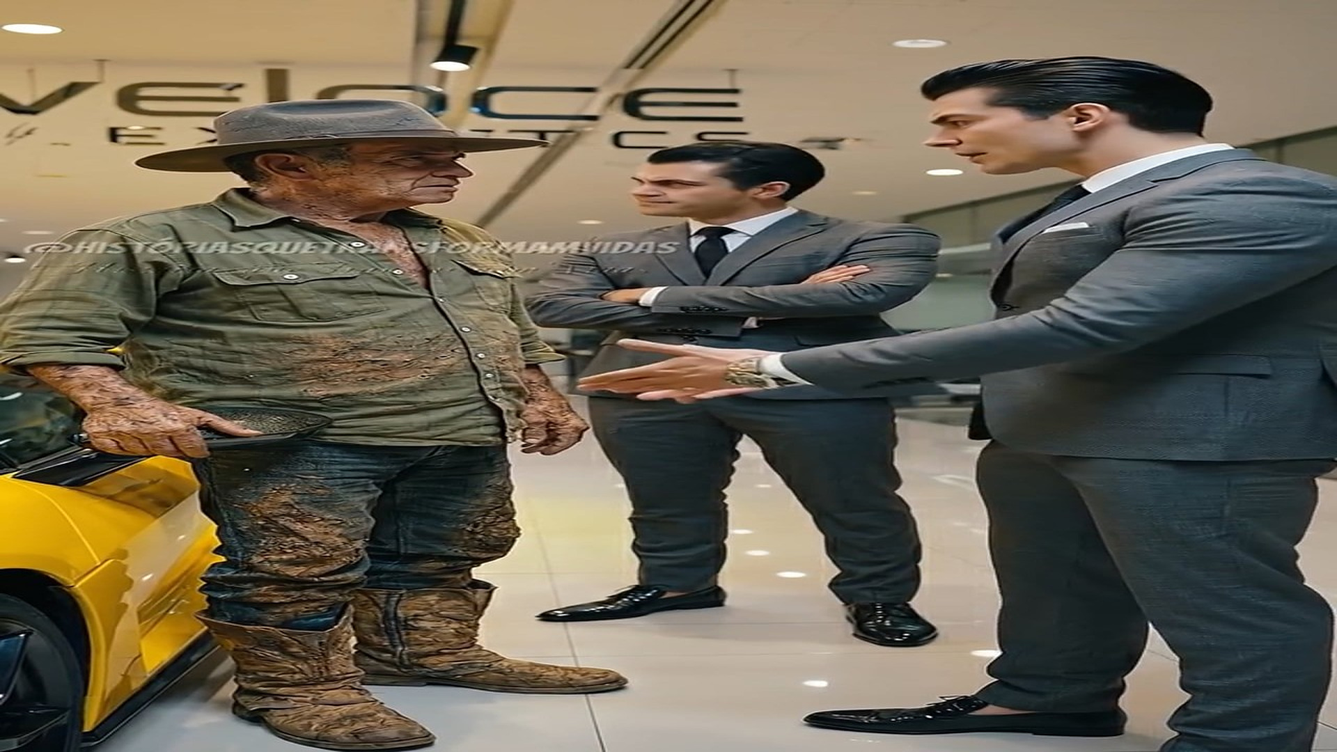 Parte 2 : V0408055_Ele chegou simples com botas sujas de terra e chapéu de palha. #reflexão #surpresa #historias_part2